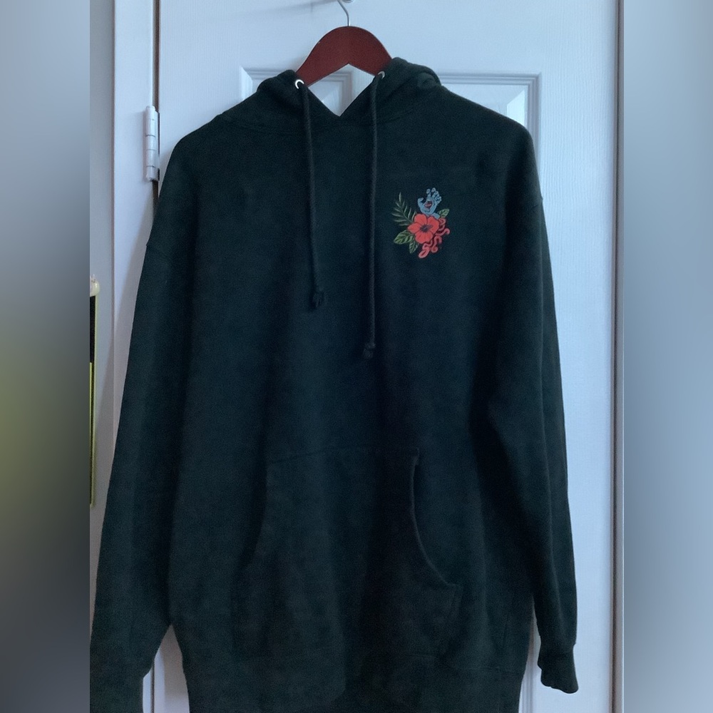 Flower Hand Santa Cruz Hoodie